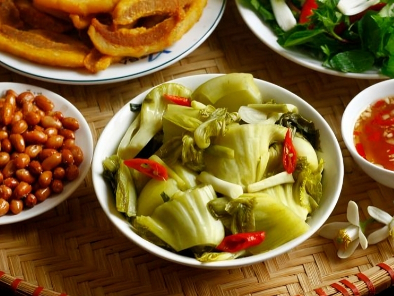 Các loại dưa món ăn kèm