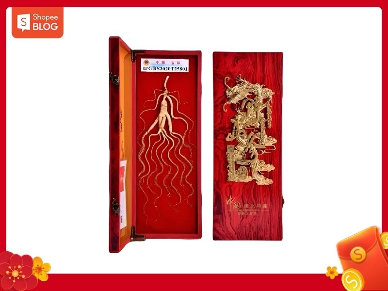 set nhân sâm tết