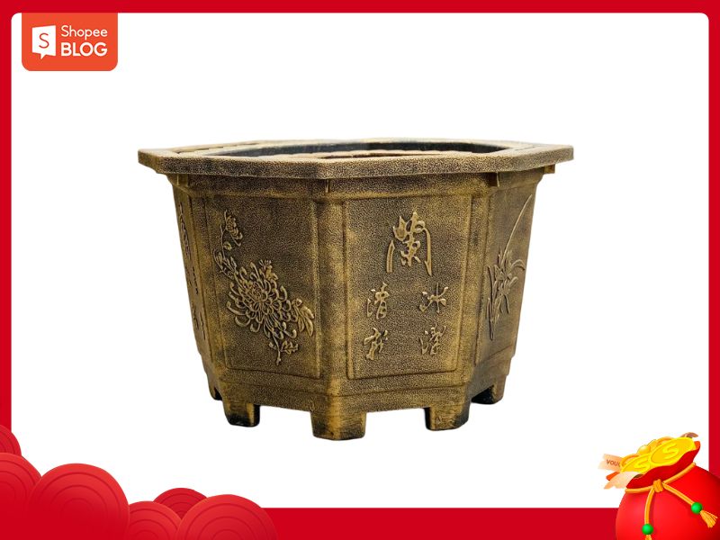 chậu kiểng trồng đào