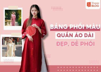 bảng phối màu quần áo dài