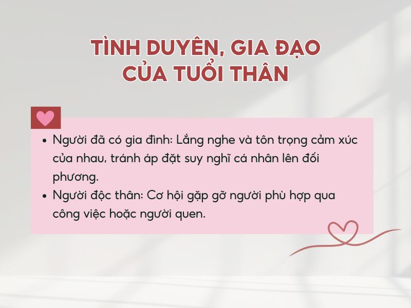 Tổng quan về gia đạo và tính duyên của tuổi Thân năm 2026