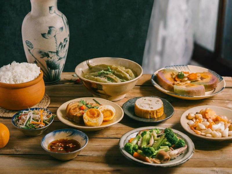 Mâm cúng ông Công ông Táo miền Nam