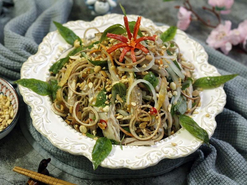 Gỏi gà bắp chuối