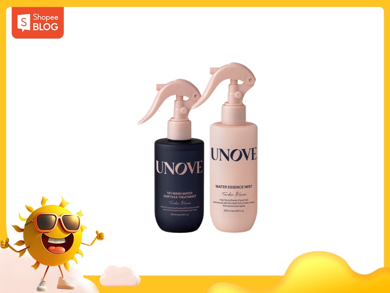 combo bộ chăm sóc tóc Unove