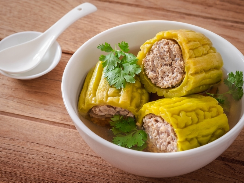 Canh khổ qua nhồi thịt