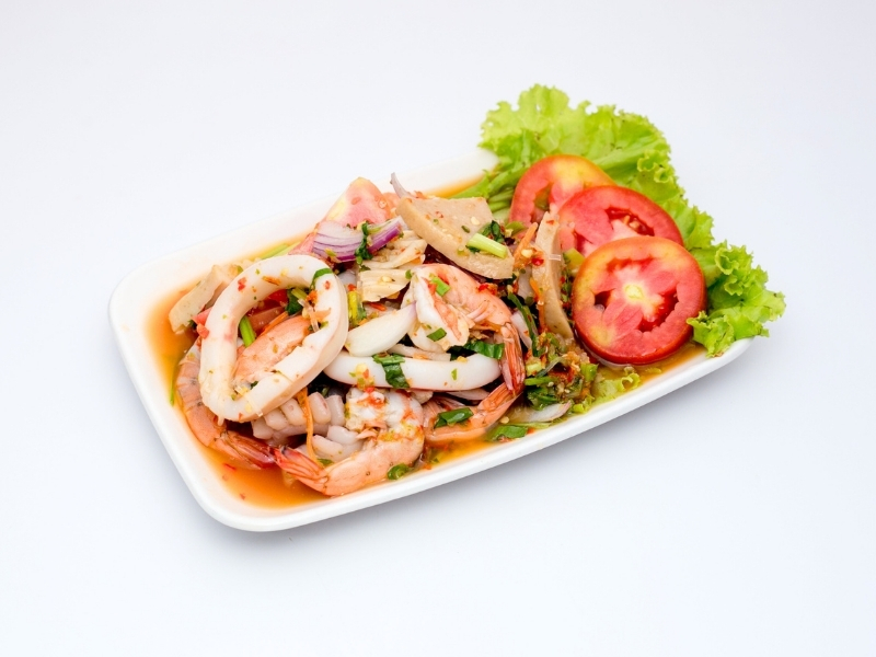 Tôm xào thập cẩm