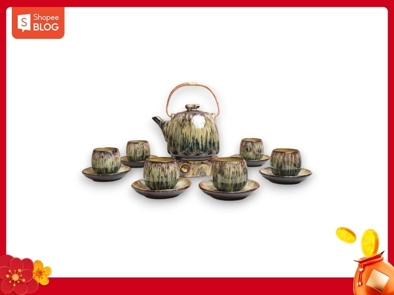 Bộ ấm chén cao cấp