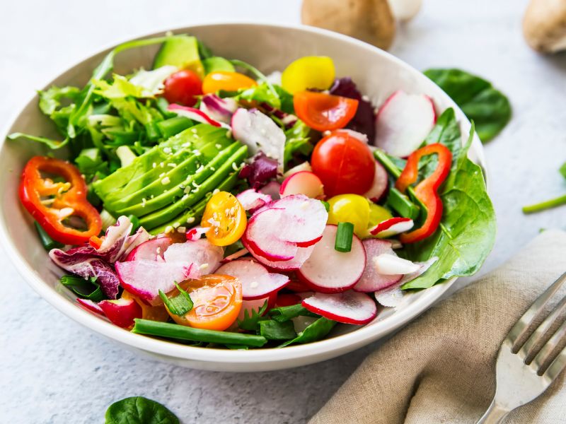 đĩa salad