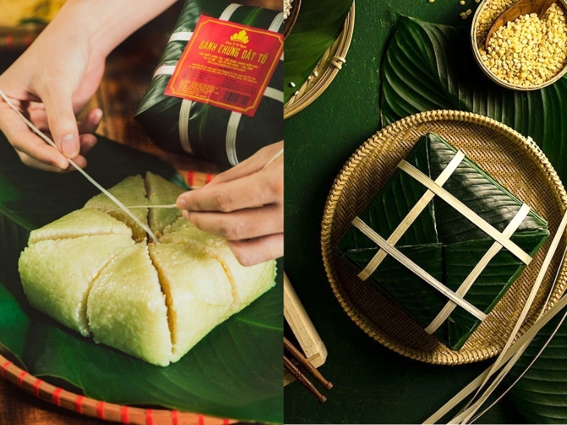 Bánh chưng ngày Tết