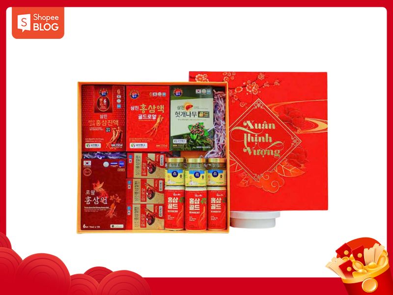 Giỏ quà Tết sức khỏe độc đáo