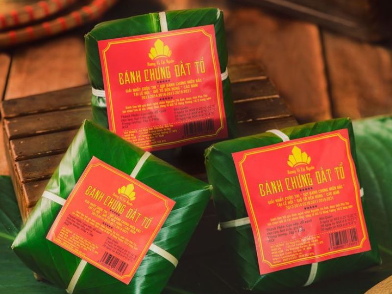 bánh chưng đất tổ