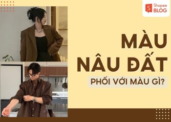 màu nâu đất phối với màu gì