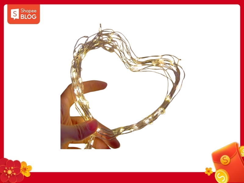 Đèn led trang trí cây, hoa ngày Tết