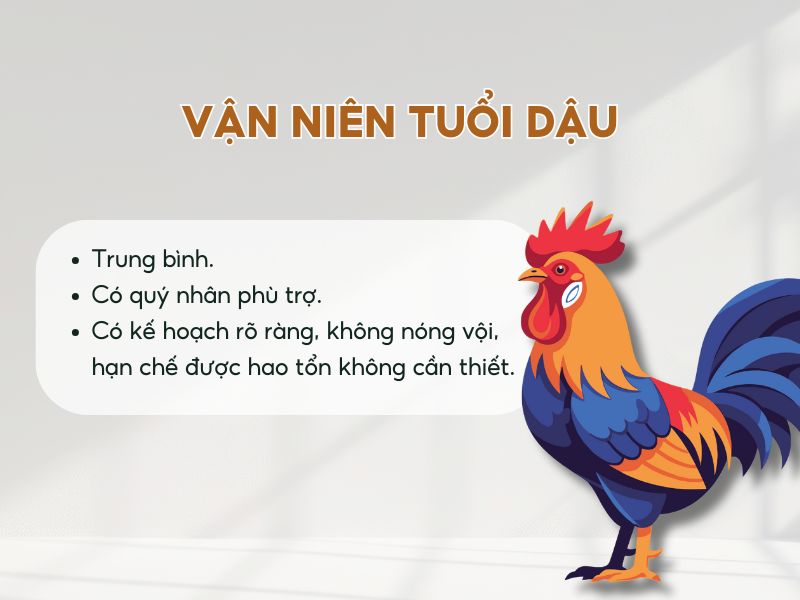 Vận viên tuổi Dậu năm 2026