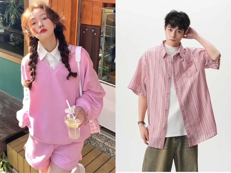 màu hồng hợp mệnh thổ