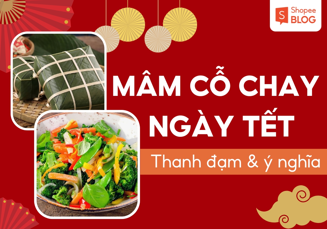 mâm cỗ chay ngày tết