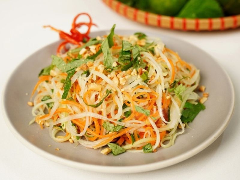 Nộm su hào