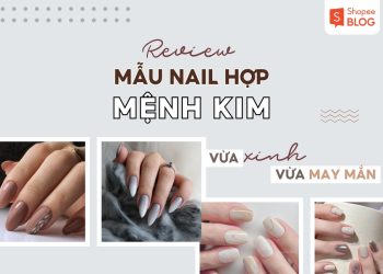 màu nail hợp mệnh kim