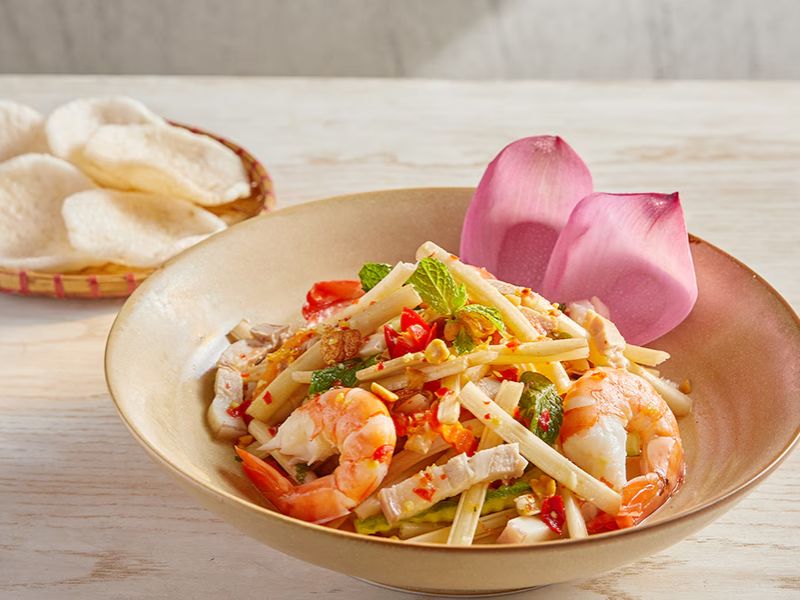 gỏi ngó sen