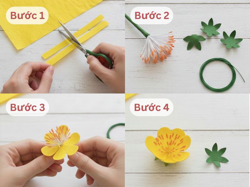 làm mai giả bằng giấy