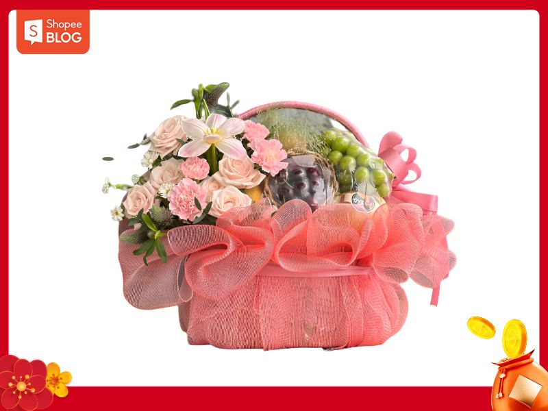 giỏ trái cây tết