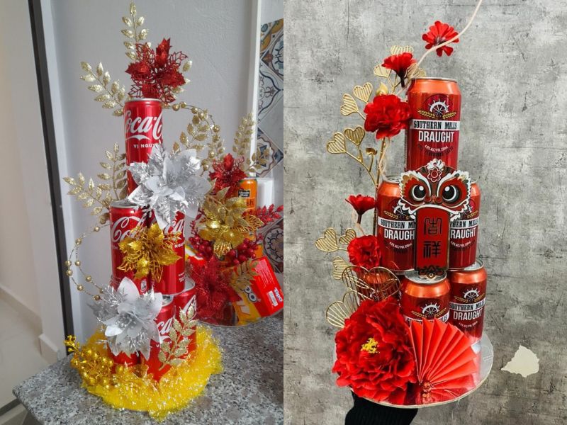 tháp nước ngọt 9 lon