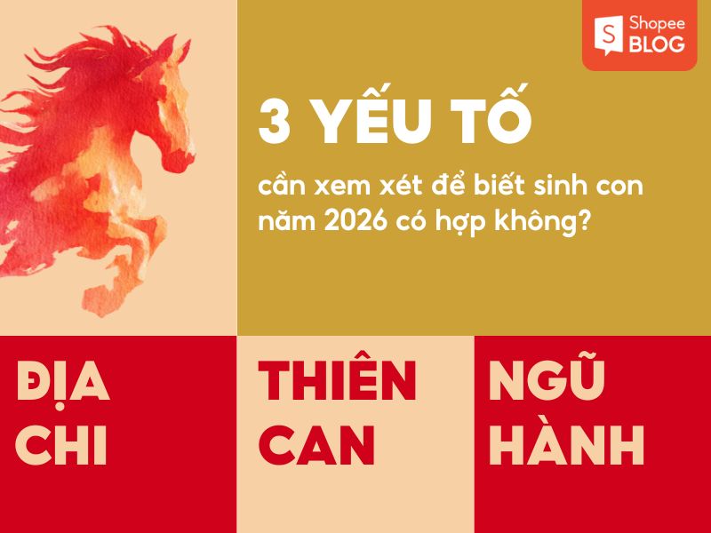 Ba yếu tố xem xét sinh con 2026 hợp không