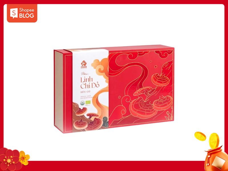 Hộp quà nấm linh chi