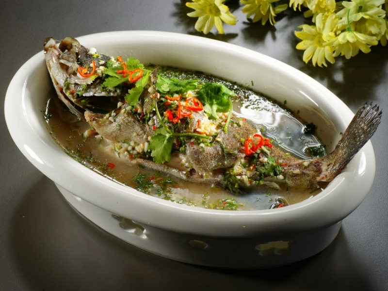 Cá chép om dưa
