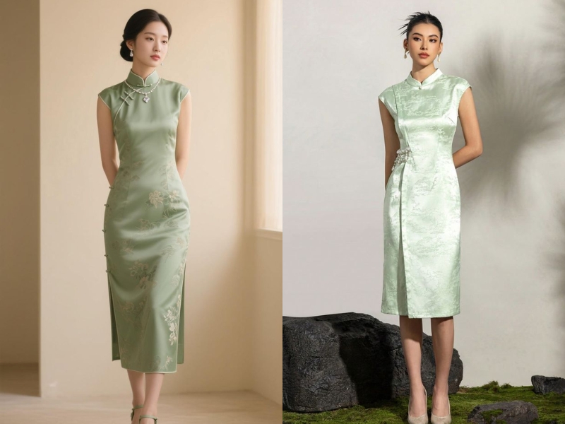 Sườn xám truyền thống
