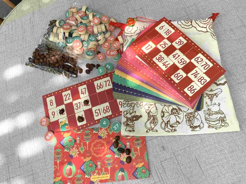 Chuẩn bị phần thưởng nhỏ khi chơi lô tô