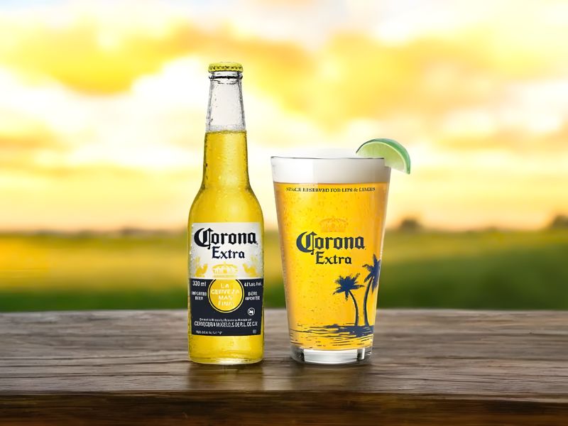 Bia Corona Extra nồng độ cồn 4,5%
