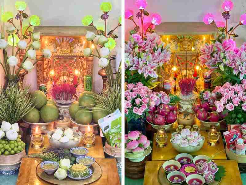 Cách trang trí bàn ông Địa ngày Tết miền Nam