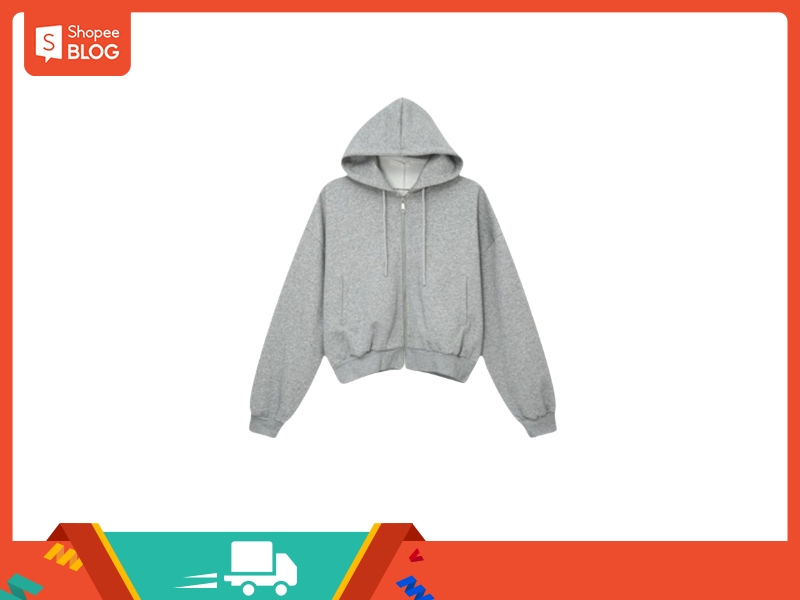 Áo hoodie zip từ thương hiệu GODMOTHER