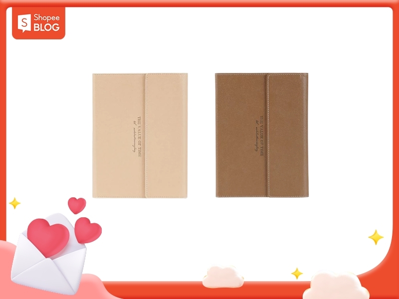 Sổ da khắc tên cho nam 