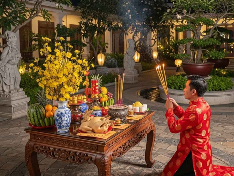 lưu ý khi cúng giao thừa