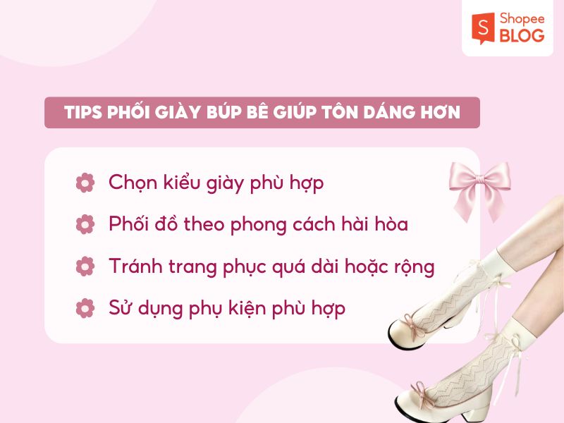 Tips phối giày búp bê giúp tôn dáng hơn