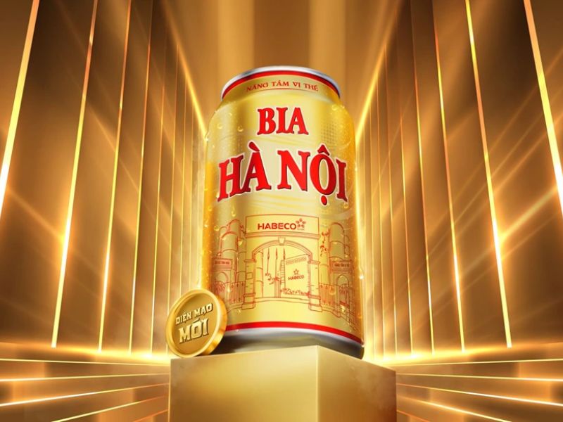 Bia Hà Nội nồng độ cồn 4,6%