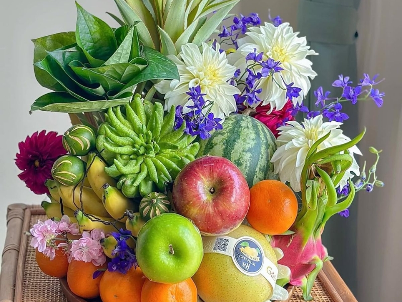 Ý nghĩa mâm ngũ quả ngày Tết miền Bắc