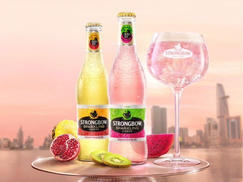 Nước táo lên men cider Strongbow