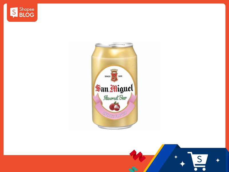 Bia hoa quả San Miguel