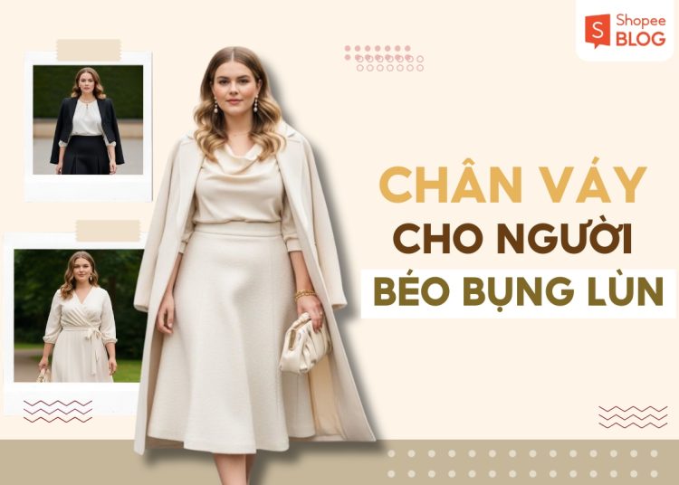 váy cho người béo bụng lùn