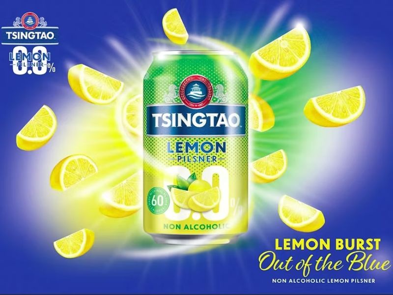Bia Tsingtao Lemon Pilsner