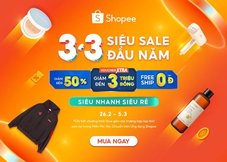 săn sale shopee 3.3