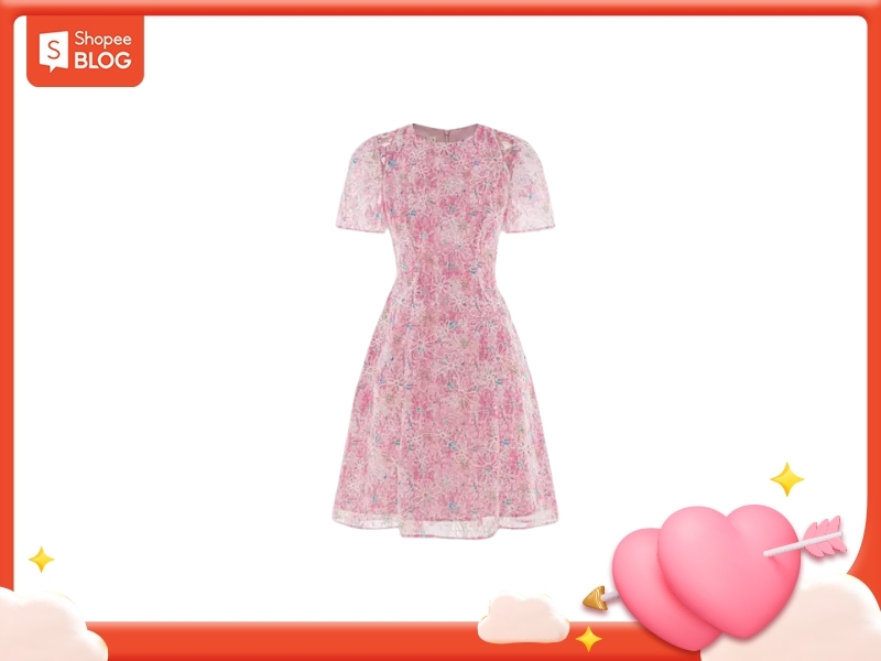 Đầm/váy tặng vợ Valentine