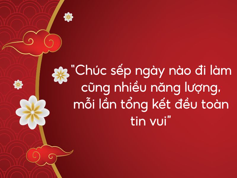 câu chúc tết sếp hài hước
