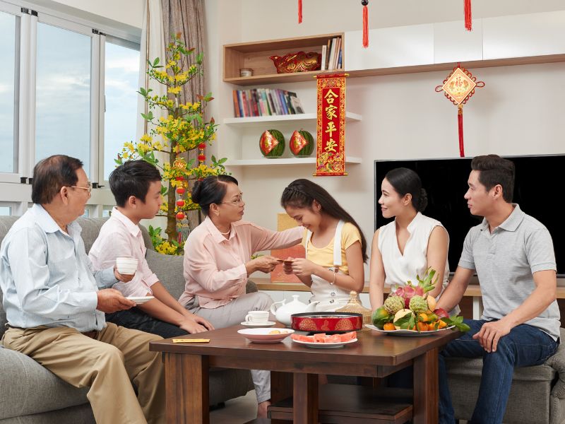 chúc ông bà tuổi thọ