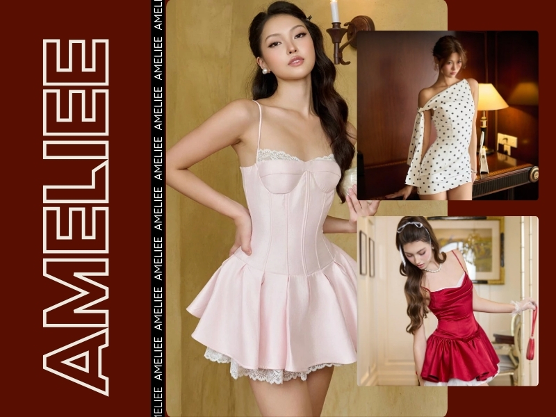 shop đầm váy đẹp AMELIEE 