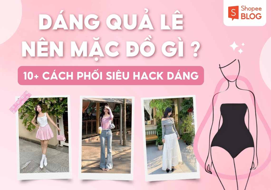 dáng quả lê nên mặc gì