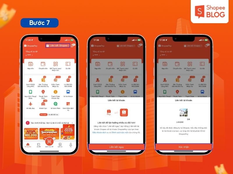 Cách liên kết ShopeePay với Shopee